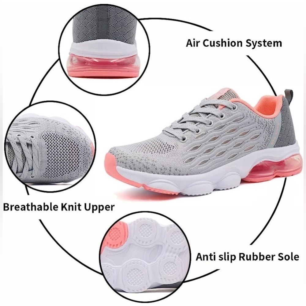 Beita Womens Walking Shoes Breathable Running Shoe sz Size 38-6.5​​​​​​-…